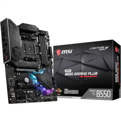 MSI MPG B550 Gaming Plus AM4 ATX Motherboard – Ryzen 5000