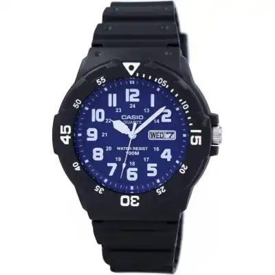 Casio Quartz Analog Mrw-200h-2b2v Mrw200h-2b2v Men's Watch