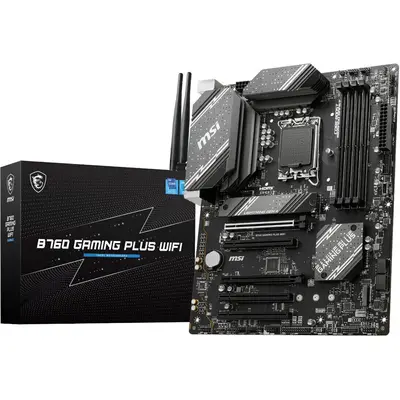 MSI B760 GAMING PLUS WIFI DDR5 LGA1700 ATX Motherboard
