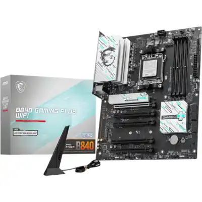 MSI B840 GAMING PLUS WIFI AM5 ATX Gaming Motherboard