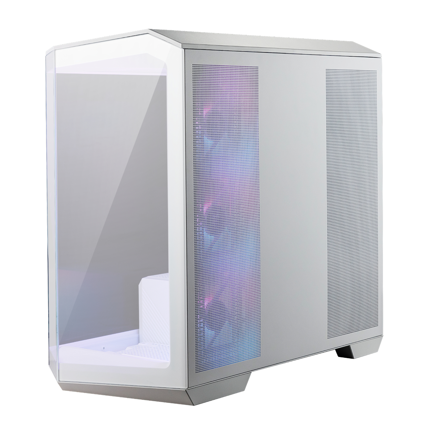 MSI MAG PANO M100R PZ M-ATX ARGB Gaming Chassis - White 3 MSI MAG PANO M100R PZ M-ATX ARGB Gaming Chassis - White - Image 3