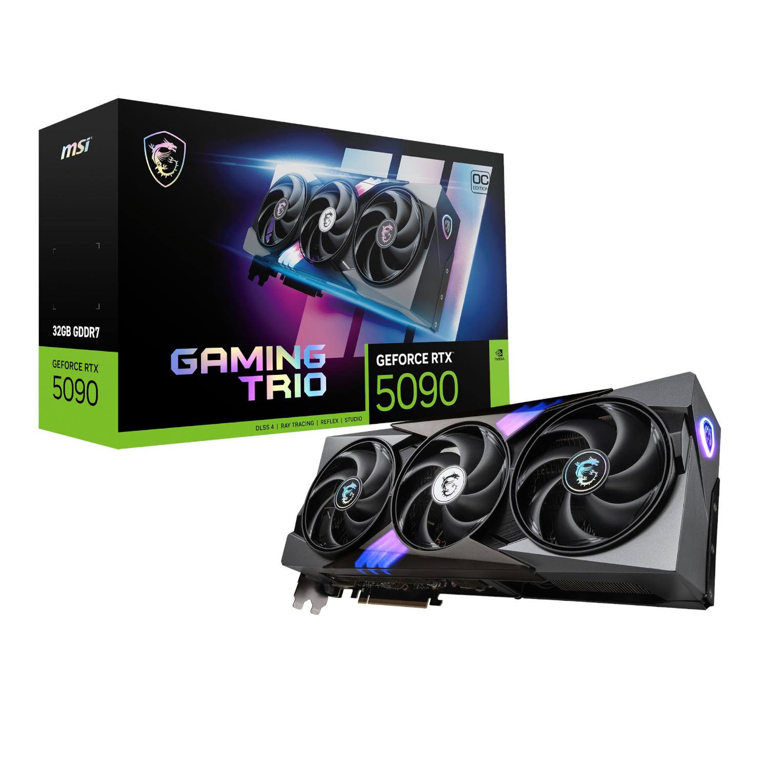 MSI GeForce RTX 5090 GAMING TRIO OC 32G Graphics Card 1 MSI GeForce RTX 5090 GAMING TRIO OC 32G Graphics Card