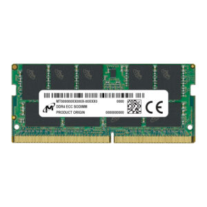 Micron MTA9ASF1G72HZ-3G2R1R 8GB 3200MHz DDR4 ECC CL22 SODIMM Memory