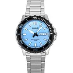 Casio Standard Analog Stainless Steel Aqua Blue Dial Quartz MTD-125D-2A3V 100M Men's Watch