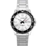 Casio Standard Analog Stainless Steel Silver Dial Quartz MTD-125D-7AV 100M Men's Watch