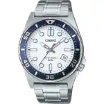 Casio Standard Analog Stainless Steel White Dial Quartz MTD-135D-7AV Men's Watch