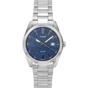 Casio Standard Analog Stainless Steel Blue Dial Quartz MTP-1302DA-2A1V Men's Watch