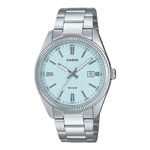Casio Collection Date - Light Blue, Matte Dial (MTP-1302DA-2A2VDF) Men's Watch 1 Casio Collection Date - Light Blue