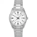 Casio Standard Analog Stainless Steel White Dial Quartz MTP-1302DA-7AV Unisex Watch
