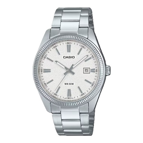 Casio Collection Date - White, Matte Dial (MTP-1302DA-7AVDF) Men's Watch 1 Casio Collection Date - White