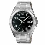 Casio Collection Bold Date - Black (MTP-1308D-1BVDF) Men's Watch