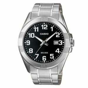 Casio Collection Bold Date - Black (MTP-1308D-1BVDF) Men's Watch