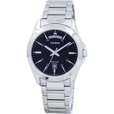 Casio Quartz MTP-1370D-1A1V MTP1370D-1A1V Men's Watch
