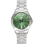 Casio Standard Analog Stainless Steel Green Dial Quartz MTP-1381D-3AV Men's Watch