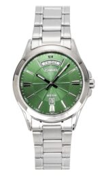 Casio Standard Analog Stainless Steel Green Dial Quartz MTP-1381D-3AV Men's Watch