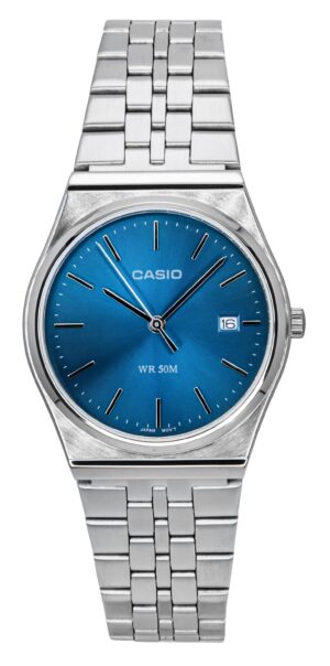 Casio Standard Analog Stainless Steel Blue Dial Quartz MTP-B145D-2A2 Men's Watch