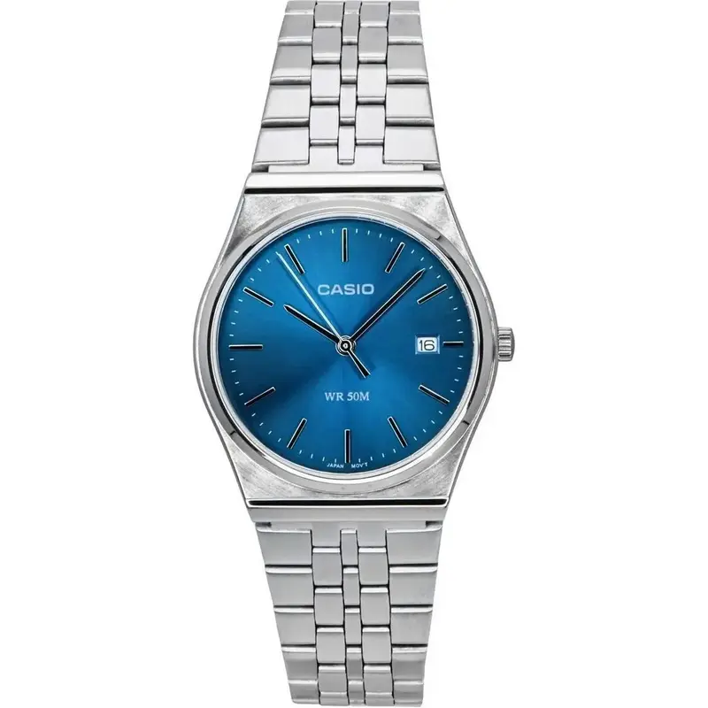Casio Standard Analog Stainless Steel Blue Dial Quartz MTP-B145D-2A2 Men's Watch Casio Standard Analog Stainless Steel Blue Dial Quartz MTP-B145D-2A2 Men's Watch