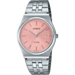 Casio Standard Analog Stainless Steel Pink Dial Quartz MTP-B145D-4AV Unisex Watch