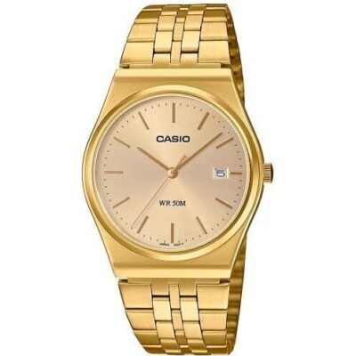 Casio Collection Date - Full Gold (MTP-B145G-9AVEF) Men WATCHES