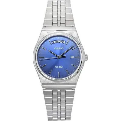 Casio Standard Analog Stainless Steel Blue Dial Quartz MTP-B146D-2AV Men's Watch