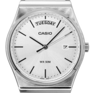Casio Standard Analog Stainless Steel Silver Dial Quartz MTP-B146D-7AV Men's Watch