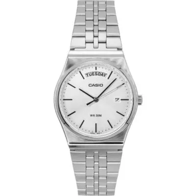 Casio Standard Analog Stainless Steel Silver Dial Quartz MTP-B146D-7AV Men's Watch