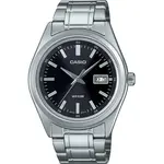 Casio Standard Analog Stainless Steel Black Dial Quartz MTP-B180D-1A1V Men's Watch