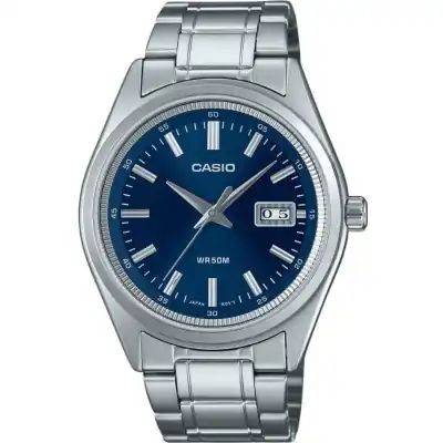 Casio Standard Analog Stainless Steel Blue Dial Quartz MTP-B180D-2AV Men's Watch