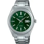 Casio Standard Analog Stainless Steel Green Dial Quartz MTP-B180D-3AV Men's Watch