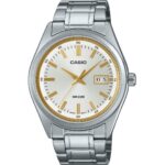 Casio Standard Analog Stainless Steel Silver Dial Quartz MTP-B180D-7AV Men's Watch