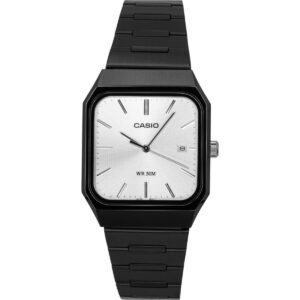 Casio Standard Analog Stainless Steel Silver Dial Quartz MTP-B185B-7AV Men's Watch