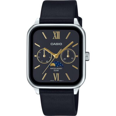 Casio Standard Analog Leather Strap Black Dial Quartz MTP-M305L-1A2V Men's Watch