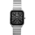 Casio Standard Analog Stainless Steel Black Dial Quartz MTP-M306D-1AV Men's Watch