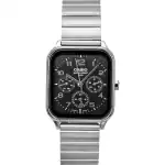 Casio Standard Analog Stainless Steel Black Dial Quartz MTP-M306D-1AV Men's Watch