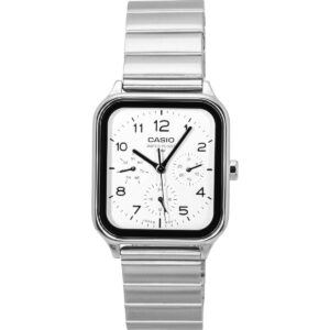 Casio Standard Analog Stainless Steel White Dial Quartz MTP-M306D-7AV Men's Watch