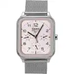 Casio Standard Analog Stainless Steel Salmon Dial Quartz MTP-M306M-4AV Men's Watch