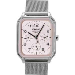 Casio Standard Analog Stainless Steel Salmon Dial Quartz MTP-M306M-4AV Men's Watch