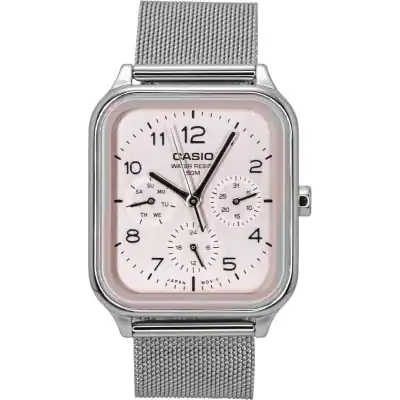 Casio Standard Analog Stainless Steel Salmon Dial Quartz MTP-M306M-4AV Men's Watch