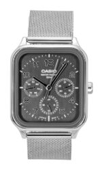 Casio Standard Analog Stainless Steel Grey Dial Quartz MTP-M306M-8AV Men's Watch