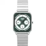 Casio Standard Analog Stainless Steel Green And White Dial Quartz MTP-M307D-3BV Men's Watch