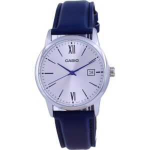 Casio Silver Dial Stainless Steel Analog Quartz MTP-V002L-2B3 MTPV002L-2 Men's Watch