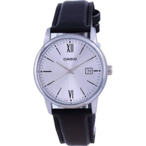 Casio Silver Dial Stainless Steel Analog Quartz MTP-V002L-7B3 MTPV002L-7 Men's Watch