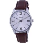 Casio Silver Dial Stainless Steel Analog Quartz MTP-V005L-7B5 MTPV005L-7 Men's Watch