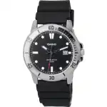 Casio Standard Analog Resin Strap Black Dial Quartz MTP-VD01-1E MTPVD01-1E Men's Watch