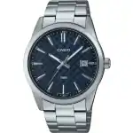 Casio Enticer Analog Stainless Steel Blue Dial Quartz MTP-VD03D-2A Men's Watch