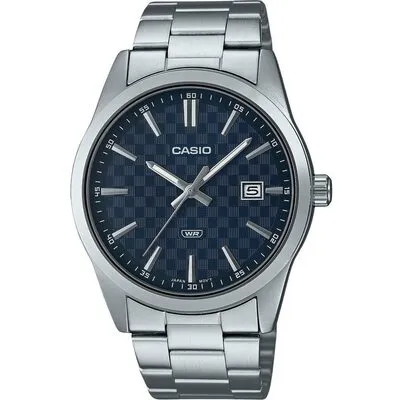 Casio Enticer Analog Stainless Steel Blue Dial Quartz MTP-VD03D-2A Men's Watch