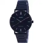 Casio Black Dial Stainless Steel Analog MTP-VT01B-1B MTPVT01B-1B Men's Watch