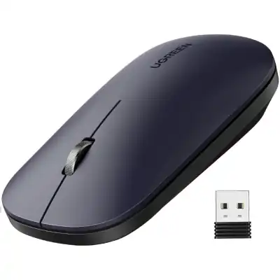 UGreen Portable 2.4GHz Wireless Mouse - Black