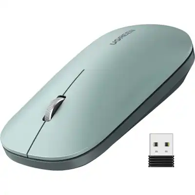UGreen Portable 2.4GHz Wireless Mouse - Green