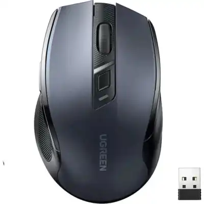 UGreen MU006 2.4GHz Wireless Optical Mouse – Black
